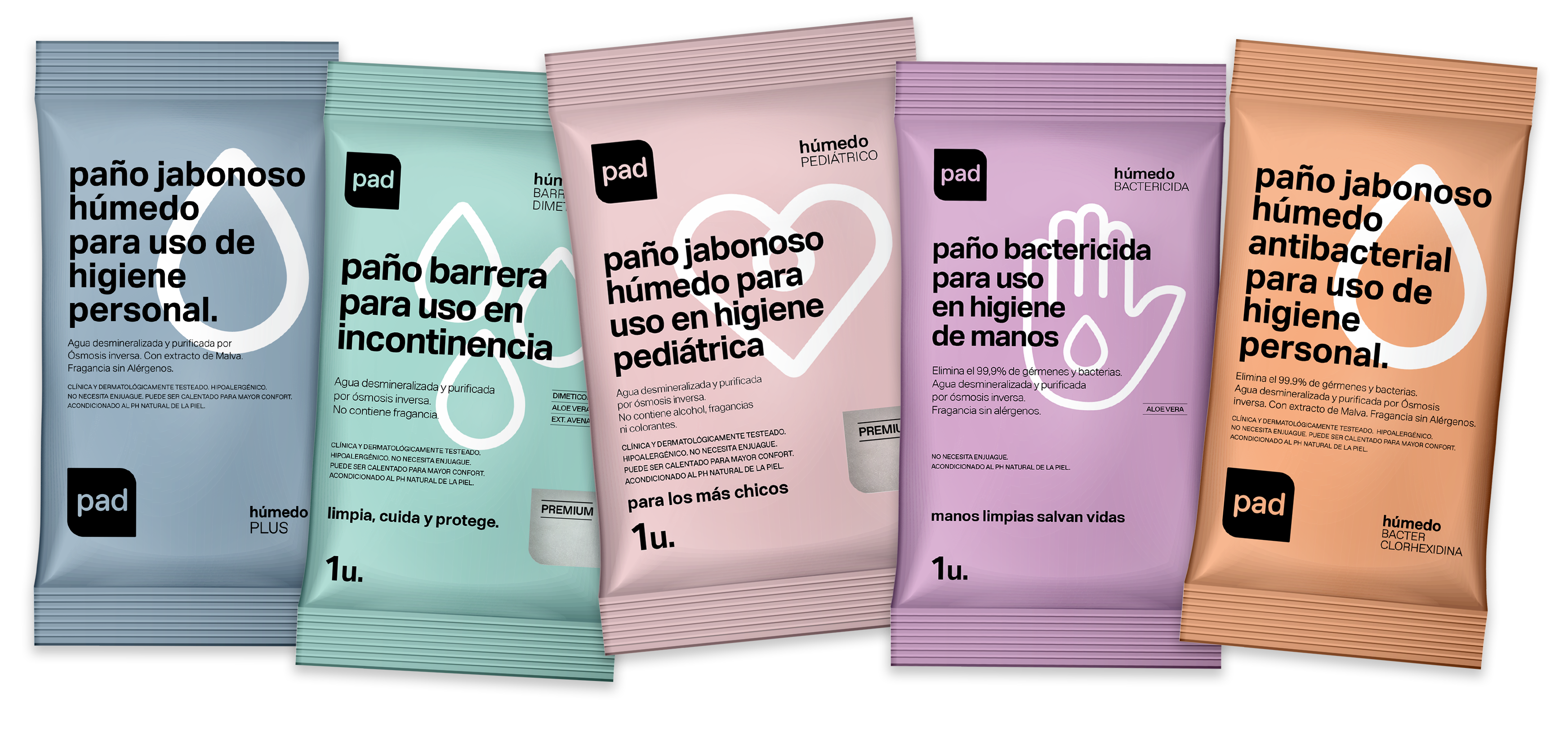 Paños húmedos
